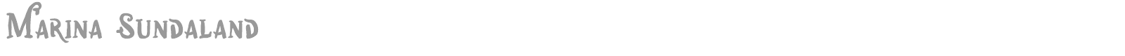 Marina Sundaland font preview